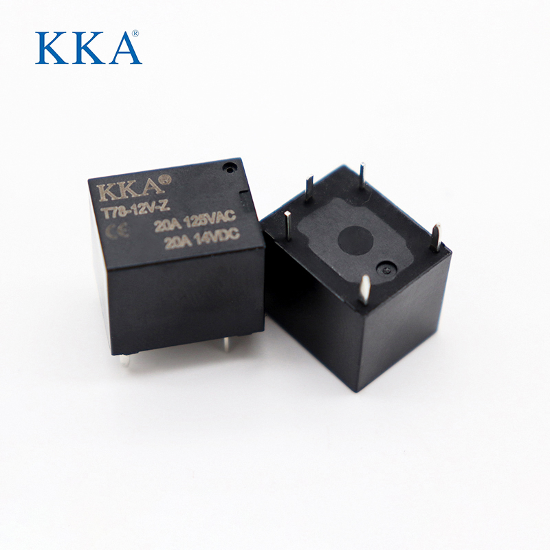 KKA-T78 20A 5Pin PCB SPDT 24V Mini Electromagnetic Power Relay for Auto/Household